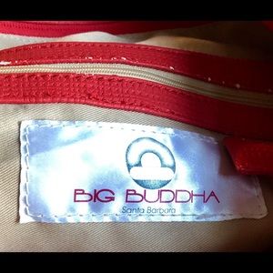 Red Big Buddha Handbag, Lightweight, Gorgeous!